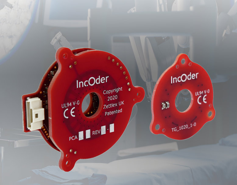 Inmoco Celera’s Miniature inductive encoder is lightweight and accurate for robotic joints